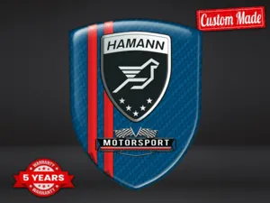 Hamann Pegatinas Logo Personalizadas Resistentes Edición Limitada